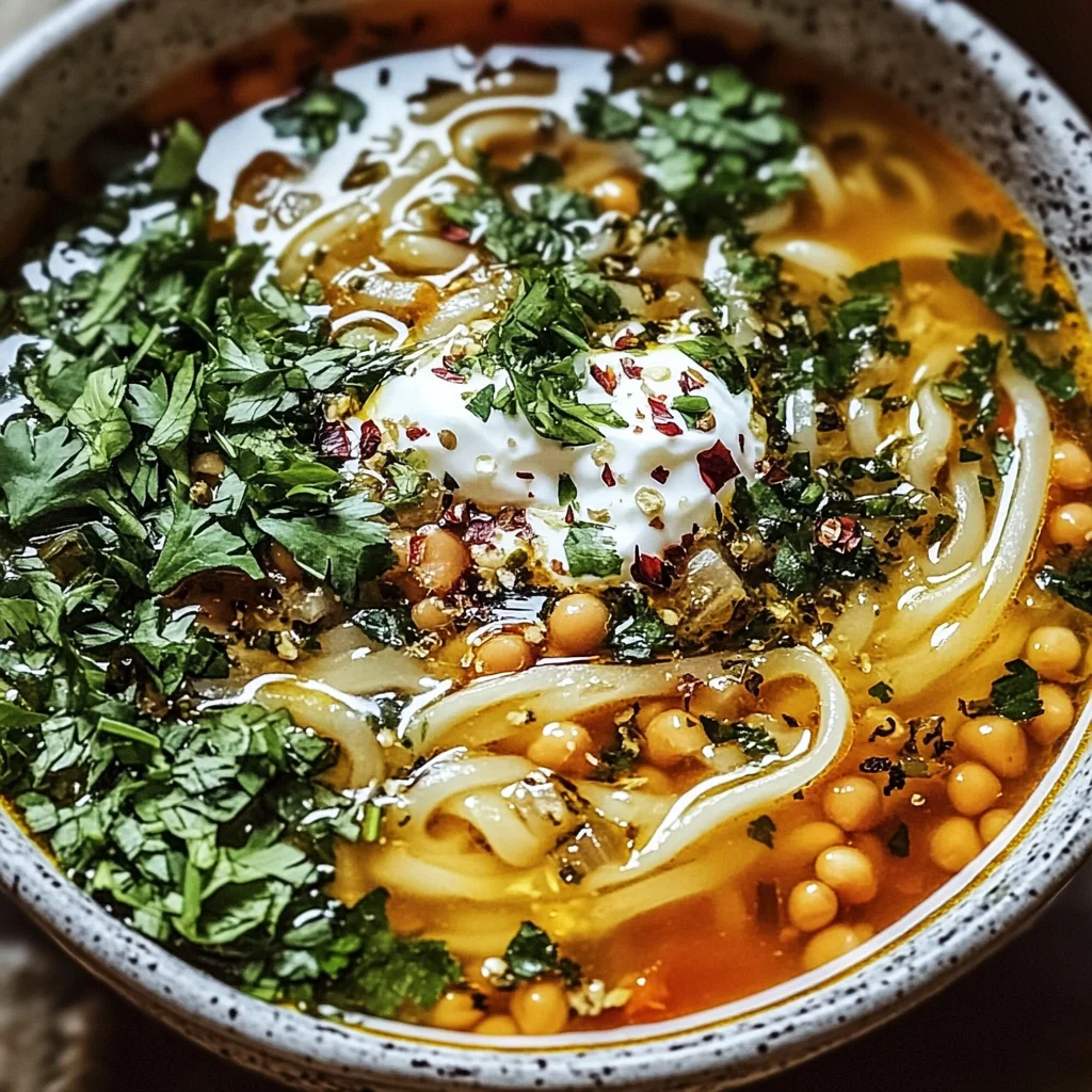 Nutritious Persian Noodle Soup for Cozy Comfort Anytime