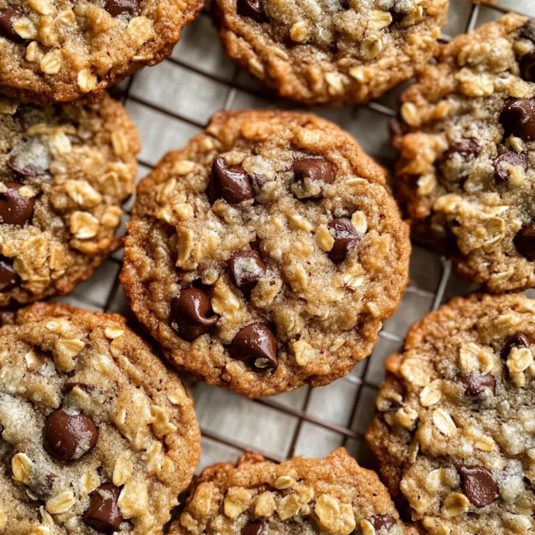 Oatmeal Chocolate Chip Cookies Recipe