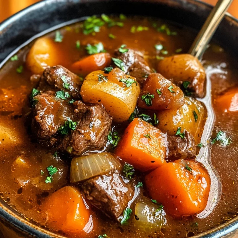 Old Fashioned Beef Stew