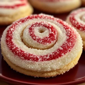 Peppermint Swirl Cookies