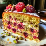 Raspberry Orange Pistachio Ricotta Cake: A Flavor Delight