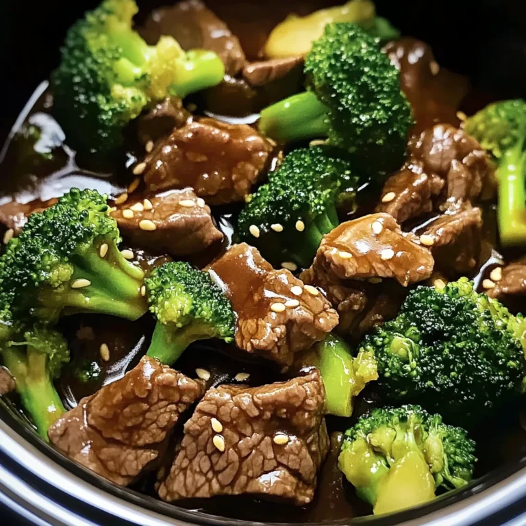 Savory Crock Pot Beef and Broccoli - Alrightwithme
