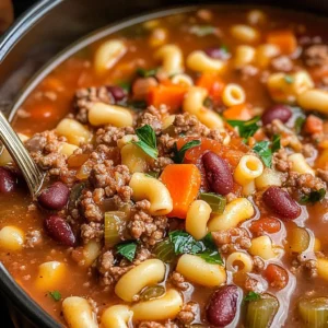 Slow Cooker Pasta e Fagioli