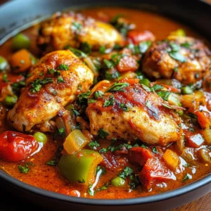 Spanish smoked paprika chicken
