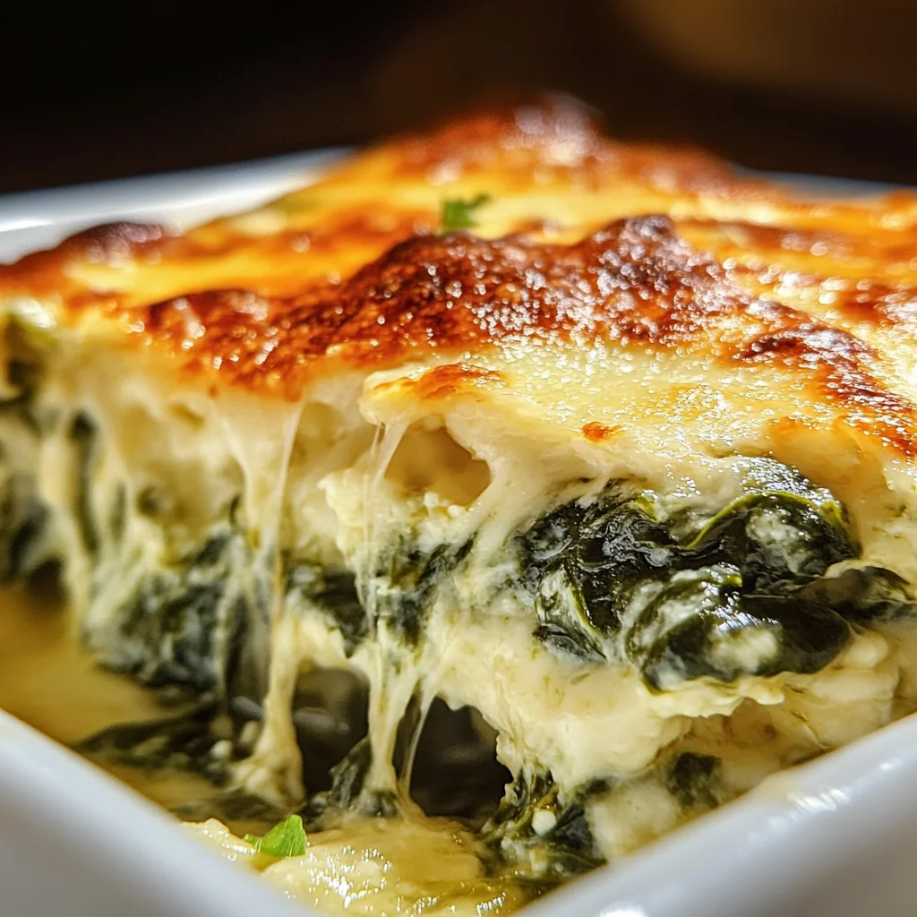 Spinach and Cheese Casserole