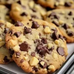 Sweet Chocolate Chip and Toffee Shortbread Cookies - Alrightwithme