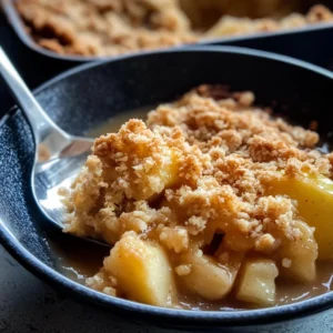 Toffee Apple Crumble