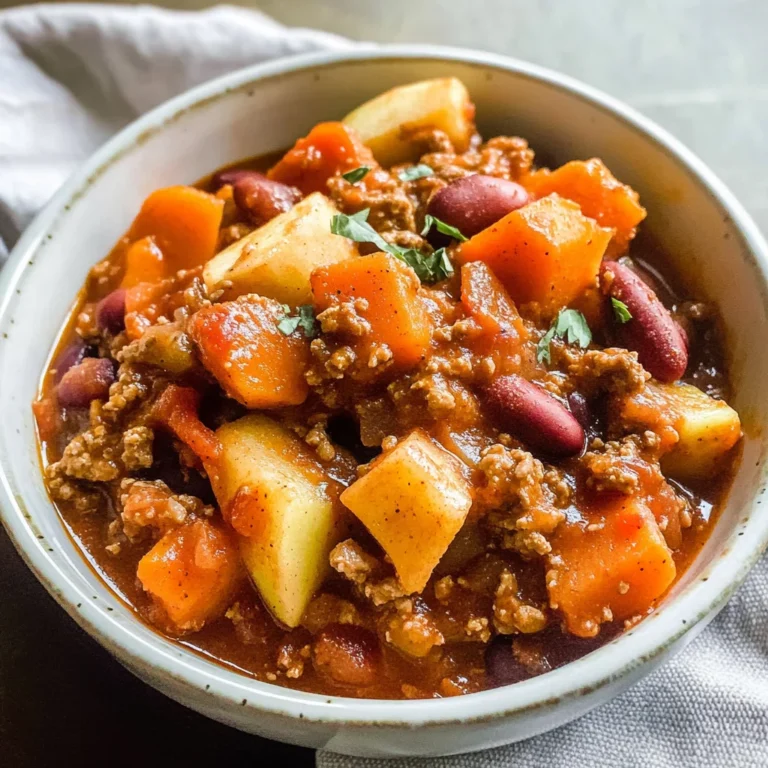 Turkey Apple Chili