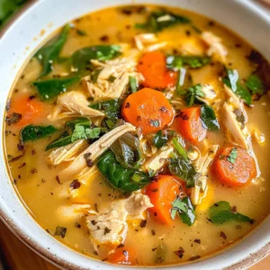Tuscan Chicken Soup