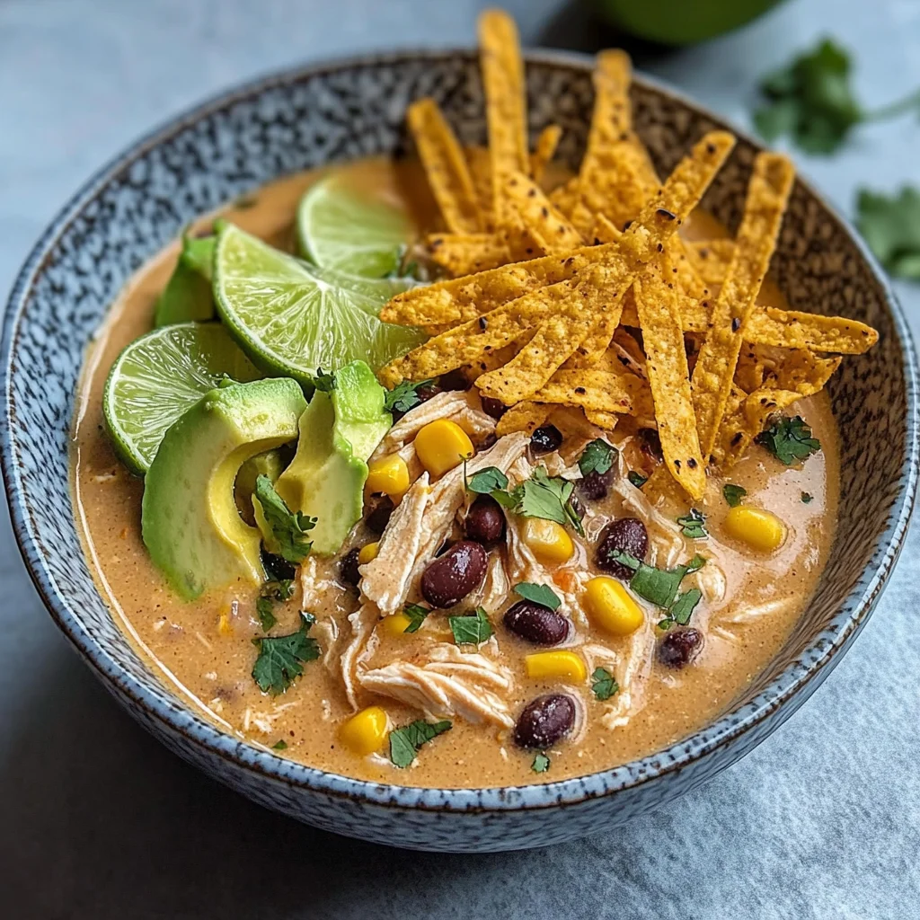 White Chicken Chili with Cream Cheese Recipe