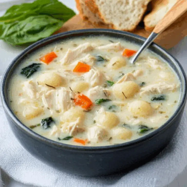 Olive Garden Chicken Gnocchi Soup Recipe