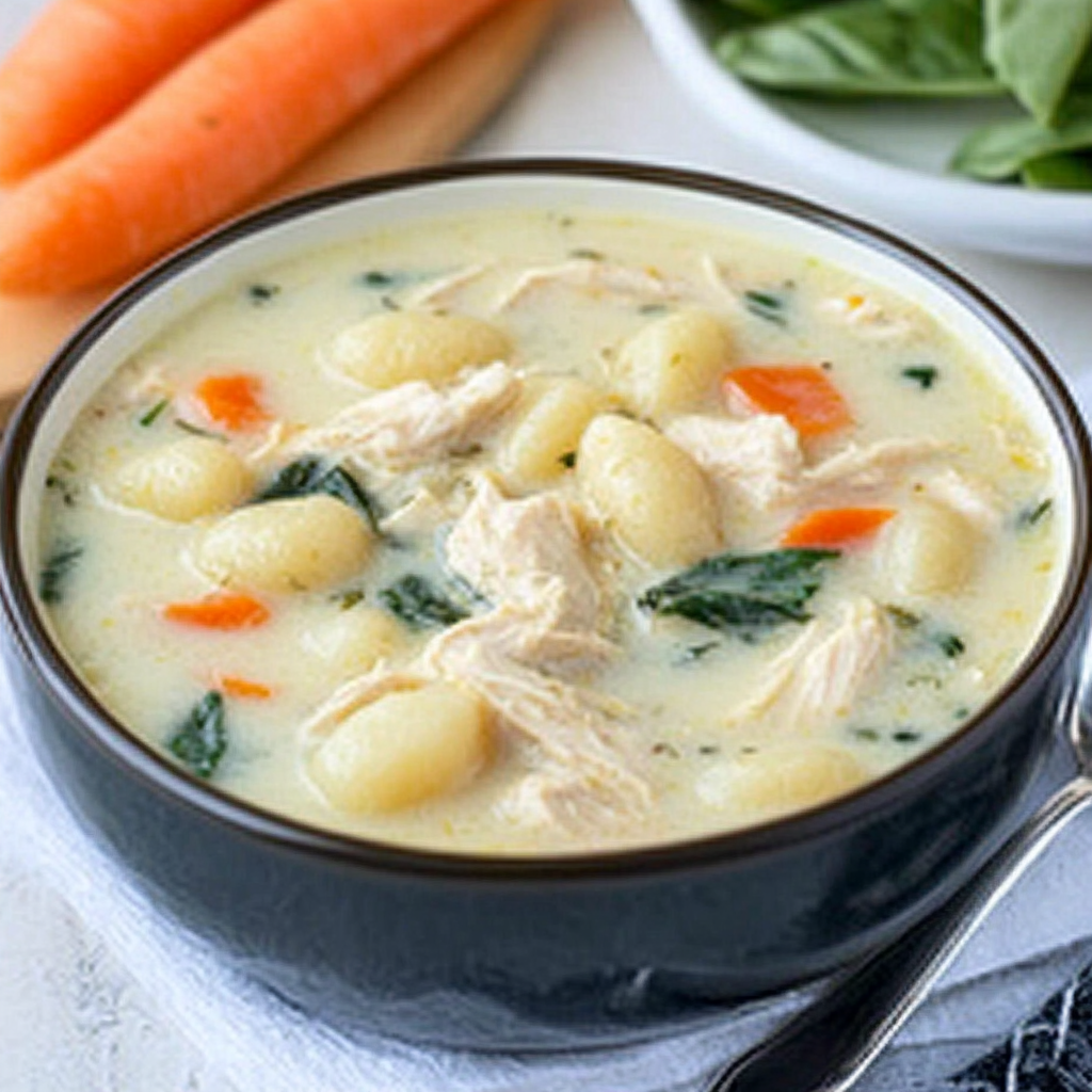 Olive Garden Chicken Gnocchi Soup Recipe