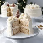 Winter Wonderland White Chocolate Cake