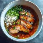 Caramelised Soy Chicken in Garlic Ginger Broth with Rice: An Incredible Ultimate Recipe
