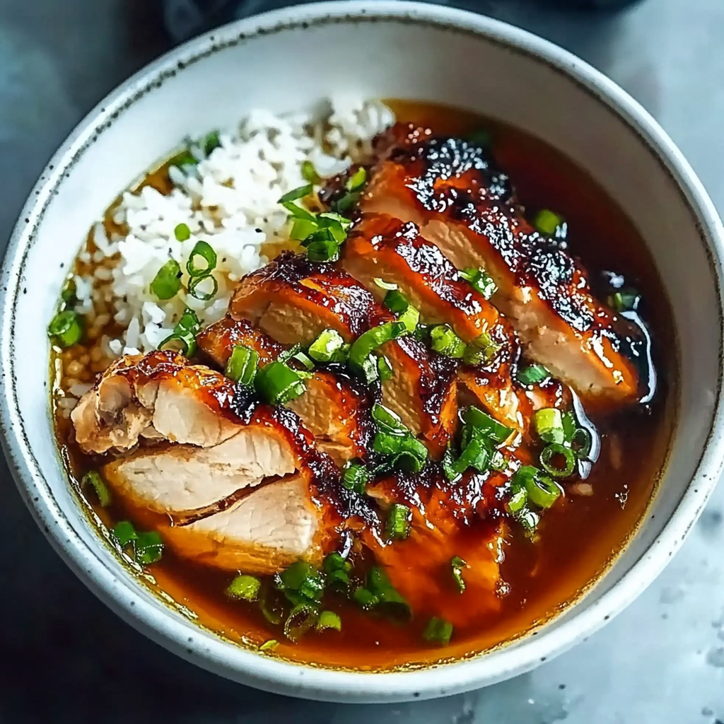 Caramelised Soy Chicken in Garlic Ginger Broth with Rice: An Incredible Ultimate Recipe