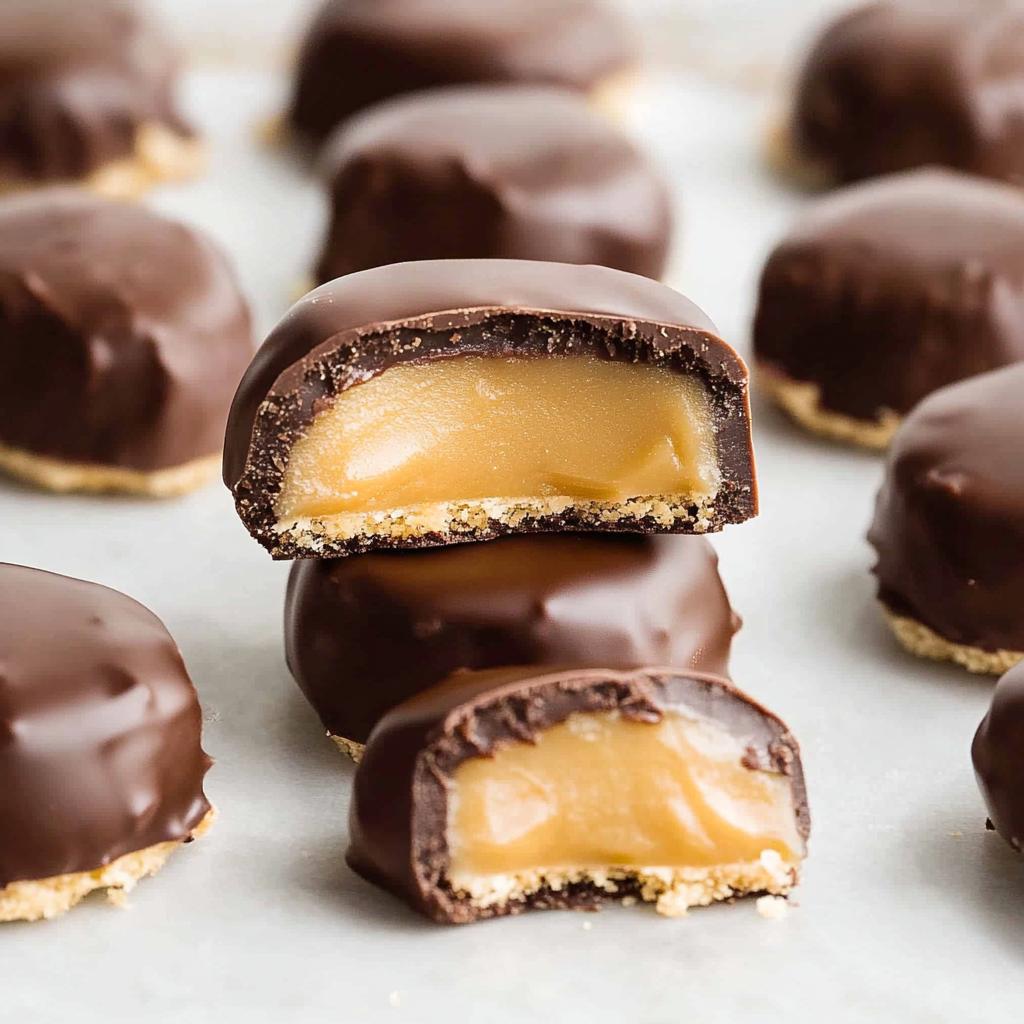 Homemade Twix Bites