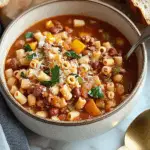 Slow Cooker Olive Garden Pasta e Fagioli