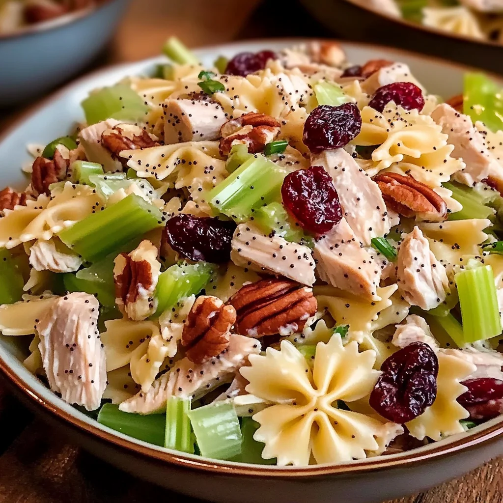 Bow-Tie Cranberry Pasta Salad