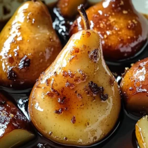 Buttery Roasted Pears - apple vinegarandcookie