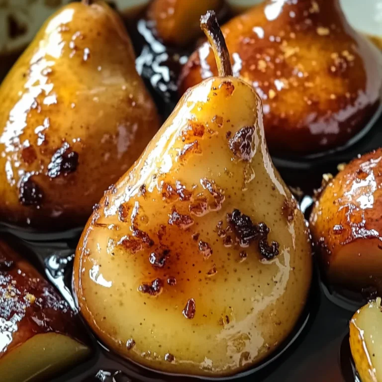 Buttery Roasted Pears - apple vinegarandcookie