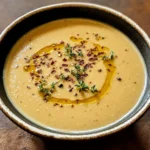 Caramelized Onion Roasted Garlic Bisque