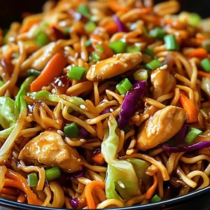 Chicken Chow Mein with The Best Chow Mein Sauce