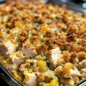 Chicken and Stuffing Casserole Recipe