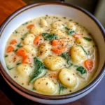 Creamy Vegetarian Gnocchi Soup
