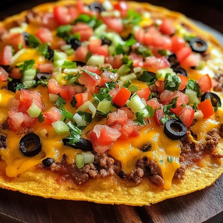 Crispy Mexican Pizza with Seasoned Beef and Refried Beans Recipe