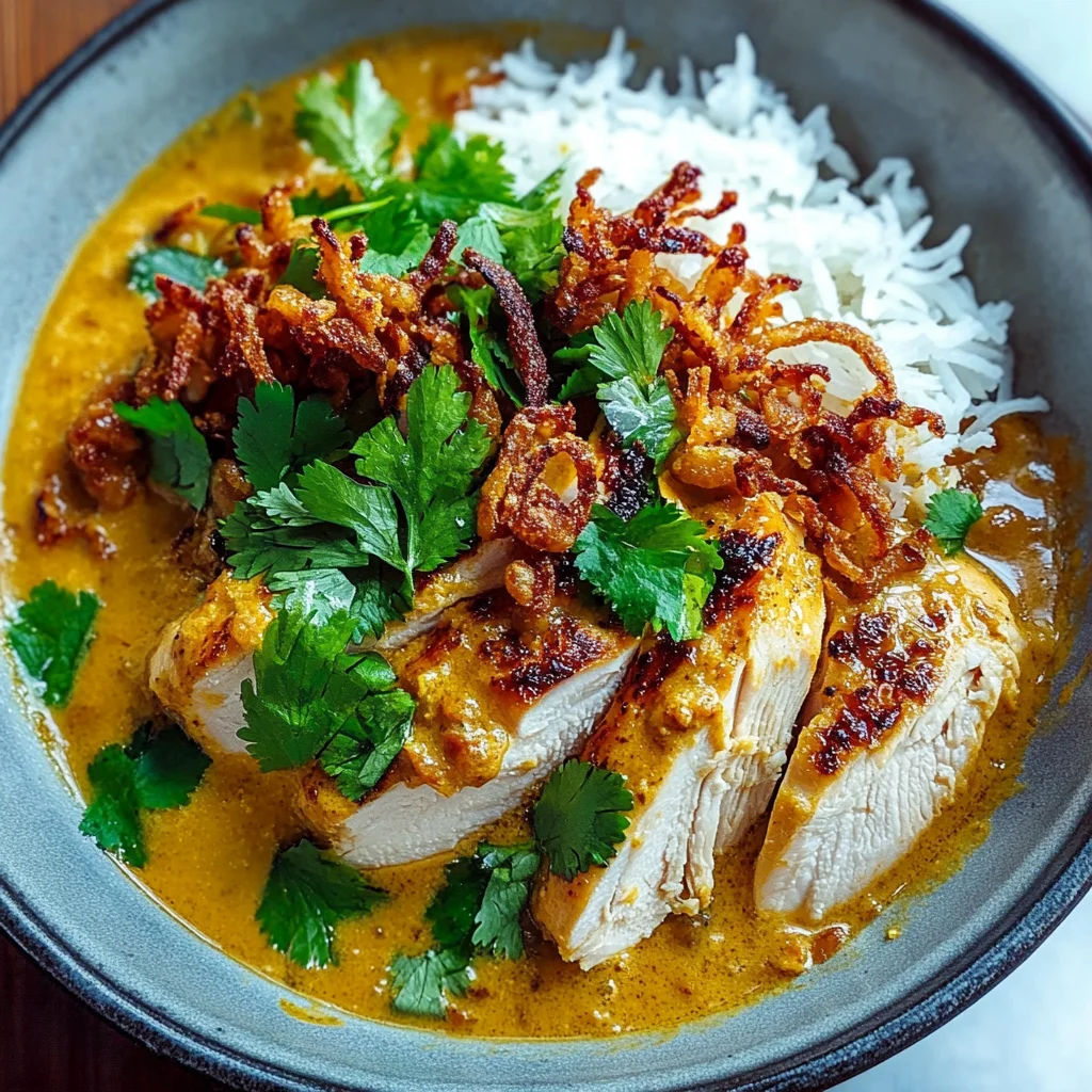 Curried Coconut Chicken & Rice