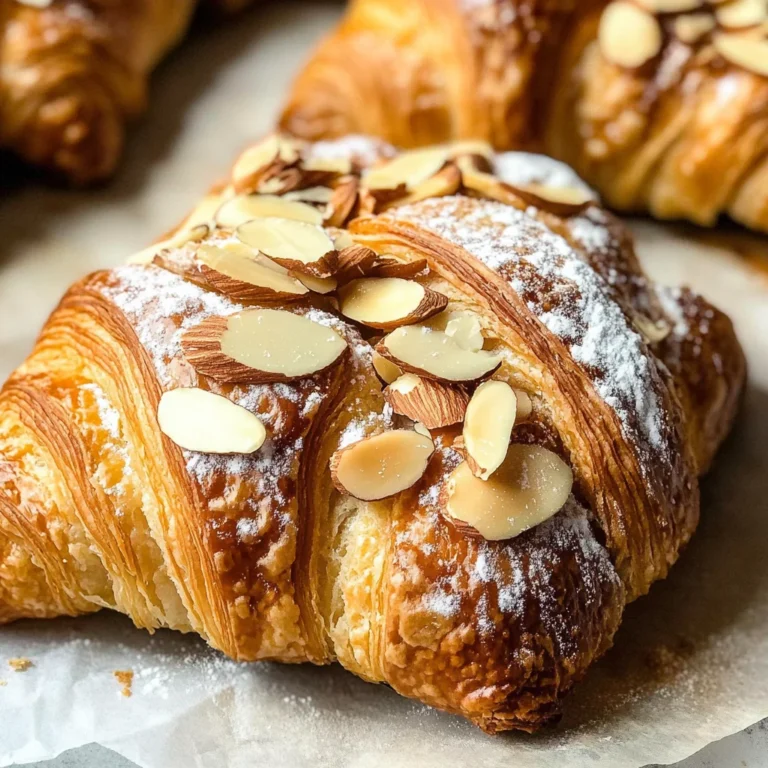 Easy Almond Croissants