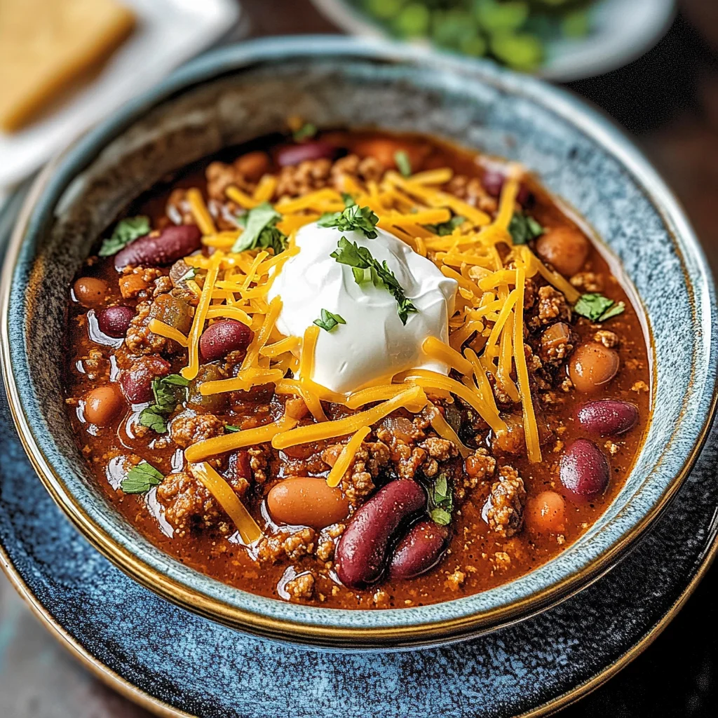 Easy Homemade Chili