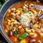 Easy Minestrone Soup Recipe