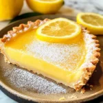 French Lemon Tart W/ Lemon Curd