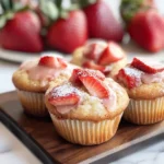 Gluten-free Strawberry Muffins (dairy-free option)