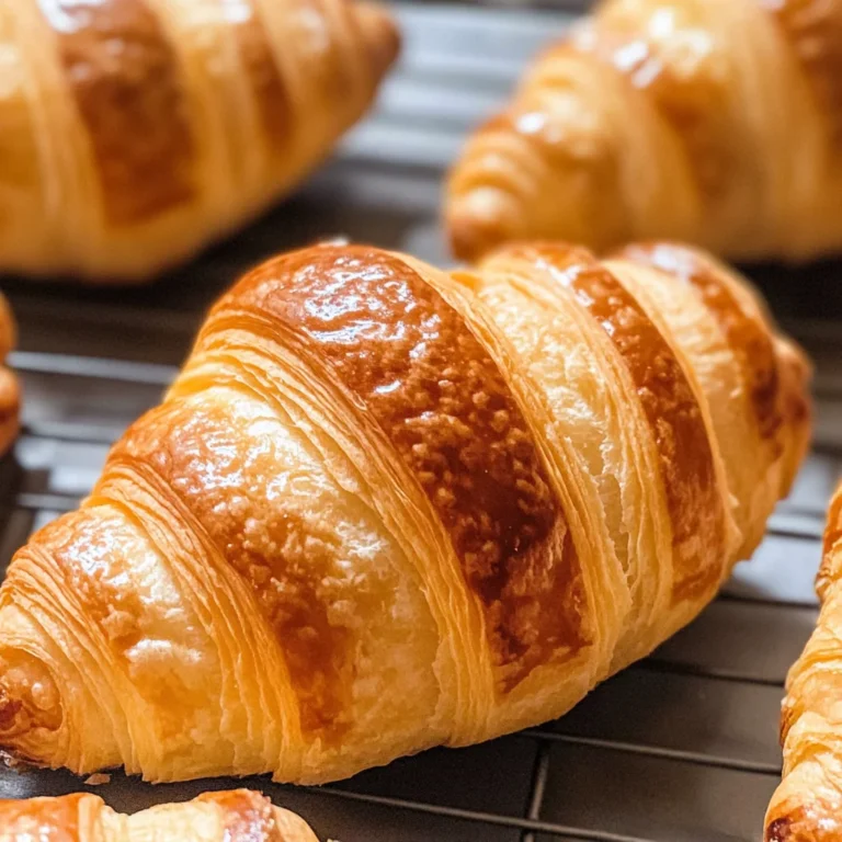 Homemade Croissants Step-by-Step