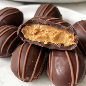 Homemade Healthy Peanut Butter Eggs