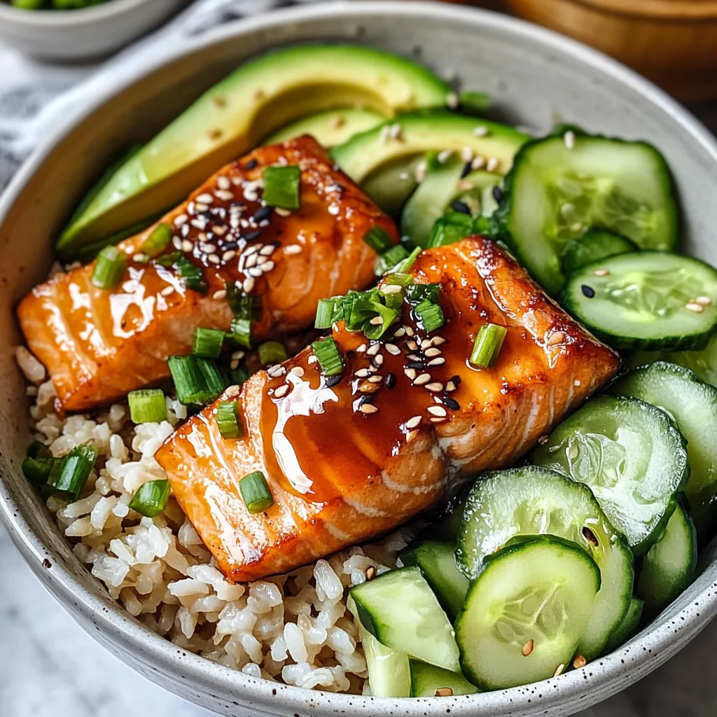 Honey Glazed Salmon Bowl: Quick, Healthy & Delicious Dinner