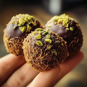 Indulge in Luxurious Dubai Chocolate Balls Today