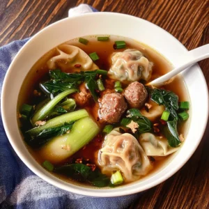 Lazy Wonton Soup