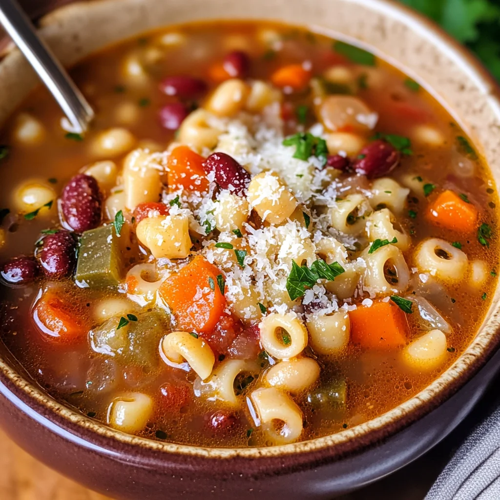 Olive Garden Pasta Fagioli Soup (Pasta Fazool)