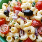 Overnight Pasta Salad (the BEST Pasta Salad EVER)