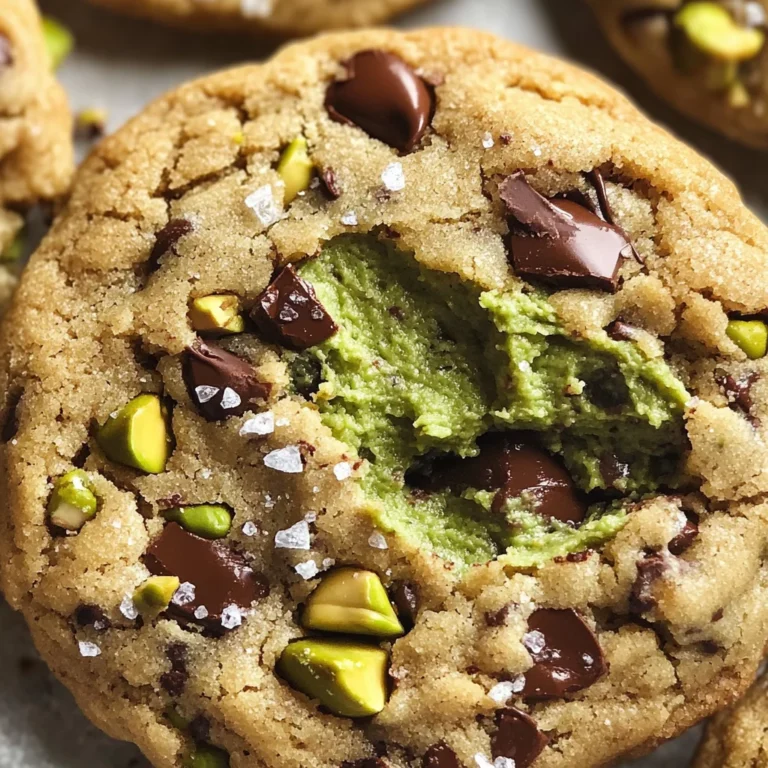 Pistachio Cream Cookies
