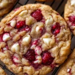 Raspberry White Chocolate Cookies