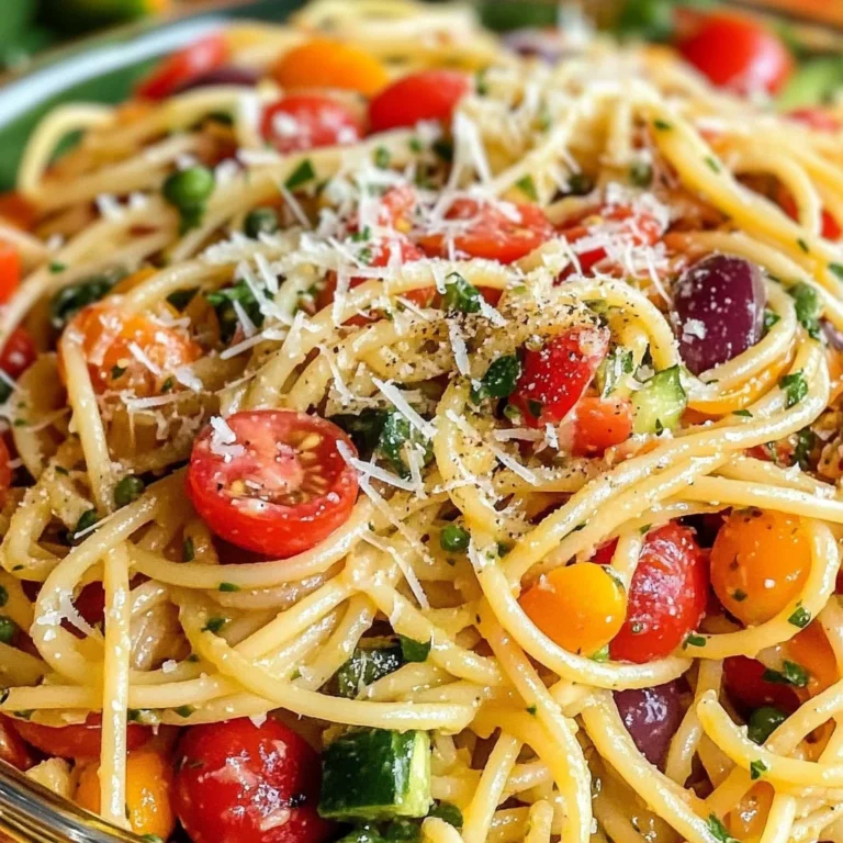 Spaghetti Pasta Salad