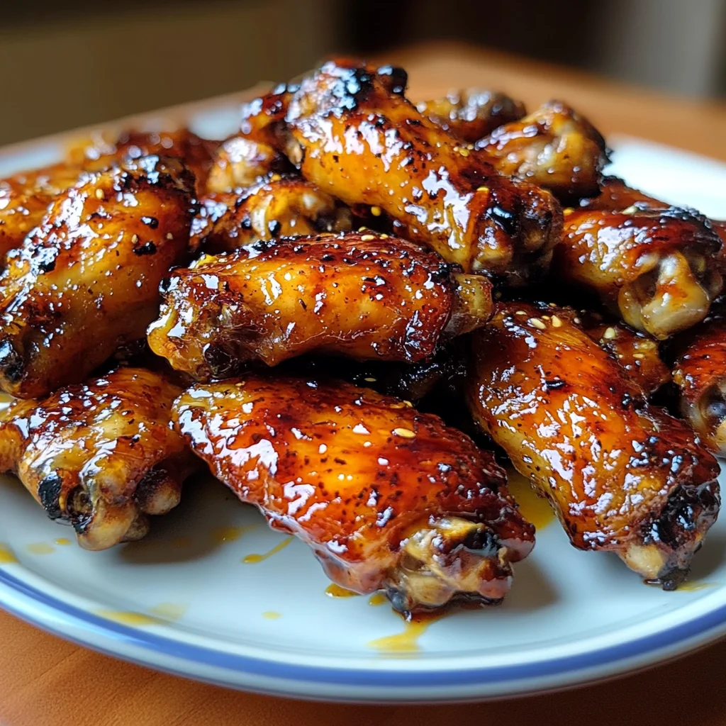 Sticky Pineapple-Teriyaki Chicken Wings in 3 Steps