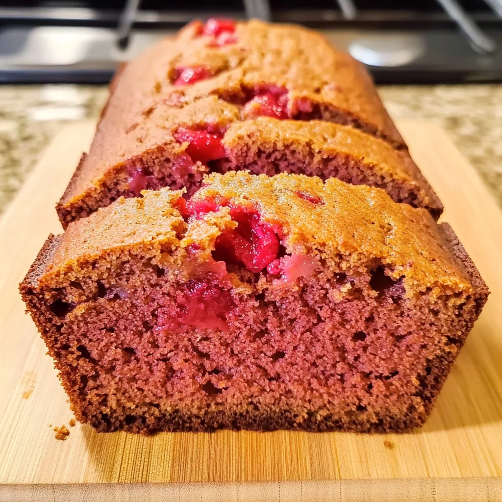 Strawberry Banana Bread