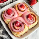 Strawberry Cinnamon Rolls