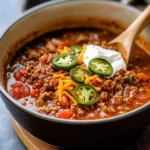 Texas No Beans Chili