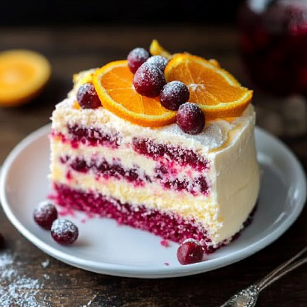 Cranberry Orange Cake